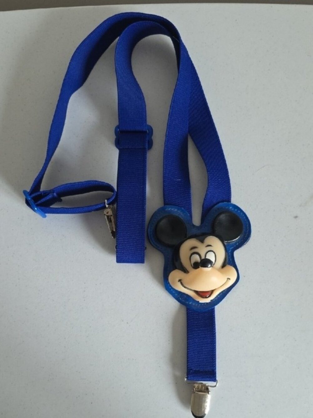DISNEY | vintage children's suspenders blue
